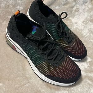 Skechers Rainbow and Black Women’s Sneakers. Size 10